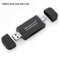 thumbnail image 1 of VONKY Card Reader Memory Adapter USB Splitter Multipurpose Computer Supplies Long-lasting Craftsmanship Professional USB 3.0, 1 of 6