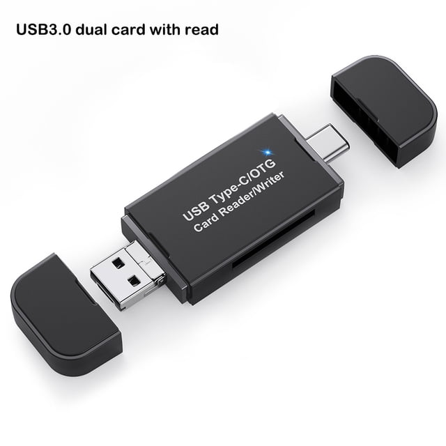 VONKY Card Reader Memory Adapter USB Splitter Multipurpose Computer Supplies Long-lasting Craftsmanship Professional USB 3.0