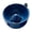 Blue, variant on Self Rinsing Berry Bowl, The Original Artisan Swirling Berry Bowl, 3D Print Berry Colander with Vortex Fruit Washing Design, Stoneware Fruit Rinse Bowl for Kitchen Counter