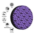 thumbnail image 5 of Rv Spare Tire Cover 14 inch - bat night sky purple cool Tire Covers for Trailers, Adjustable Camper Spare Tire Cover, 5 of 7