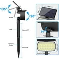 thumbnail image 5 of Solar Lights Outdoor, 4 pack 108 LED, IP65 Waterproof, 3 Modes, Large Solar Panel, Landscape Solar Spotlights for Garden, Yard, Pathway - Cool White, 5 of 7