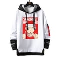 thumbnail image 2 of Sudadera de manga larga con estampado de Slam Dunk para hombre, Sudadera con capucha de Anime Shohoku Sakuragi Hanamichi, sudadera con cinta, Top de gran tamaño, 2 of 4
