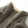 thumbnail image 4 of Robe pour Femmes - Taille Standard - Robe en Dentelle pour Femmes - Trench-Coat Réversible à Effet Faux avec Doublure Contrastée - Quotidien, 4 of 8