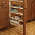 thumbnail image 1 of 3" Rev-A-Shelf Pullout Filler Organizer with Ball Bearing Soft Close Slides, Maple, 1 of 1