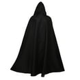 thumbnail image 5 of Moon Phases Embroidery Hooded Cloak Mysterious Long Cape Witch Robe Moon, 5 of 7