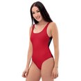 thumbnail image 3 of The Gift Red and Black One-Piece Swimsuit (L), 3 of 6