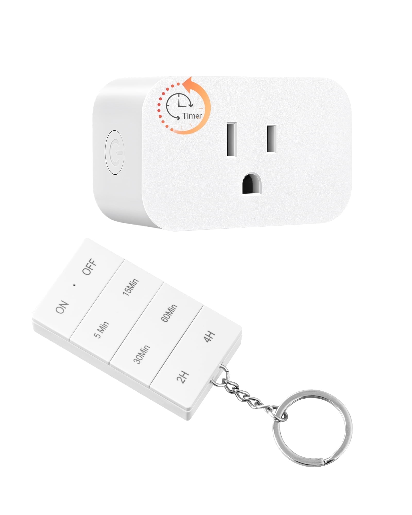 Fosmon Wireless Remote Control Electrical Outlet Switch- ETL Listed