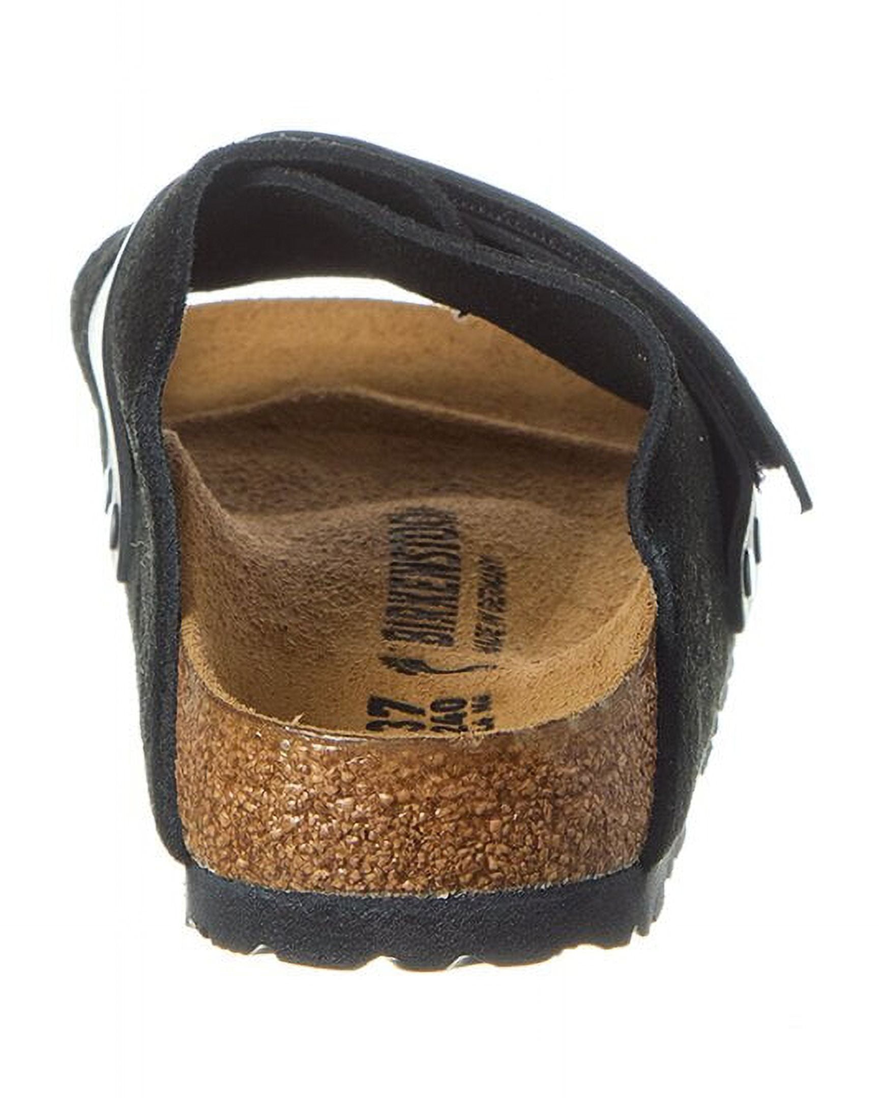 Birkenstock Kyoto Narrow Fit Suede Sandal, 41, Black