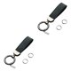 thumbnail image 1 of Jumpingount Bolsa de llaveros, adorno colgante para coche, artesanía de aleación de Zinc a prueba de herrumbre, colgador de paquete de tamaño Type1 NO1, 1 of 6