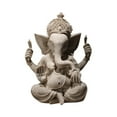 thumbnail image 1 of Billuyoard Elegante estatua de Ganesha pintada a mano para comedor, oficina, decoración, artesanía de resina de primera calidad, tallada para Decoración del hogar S, 1 of 6