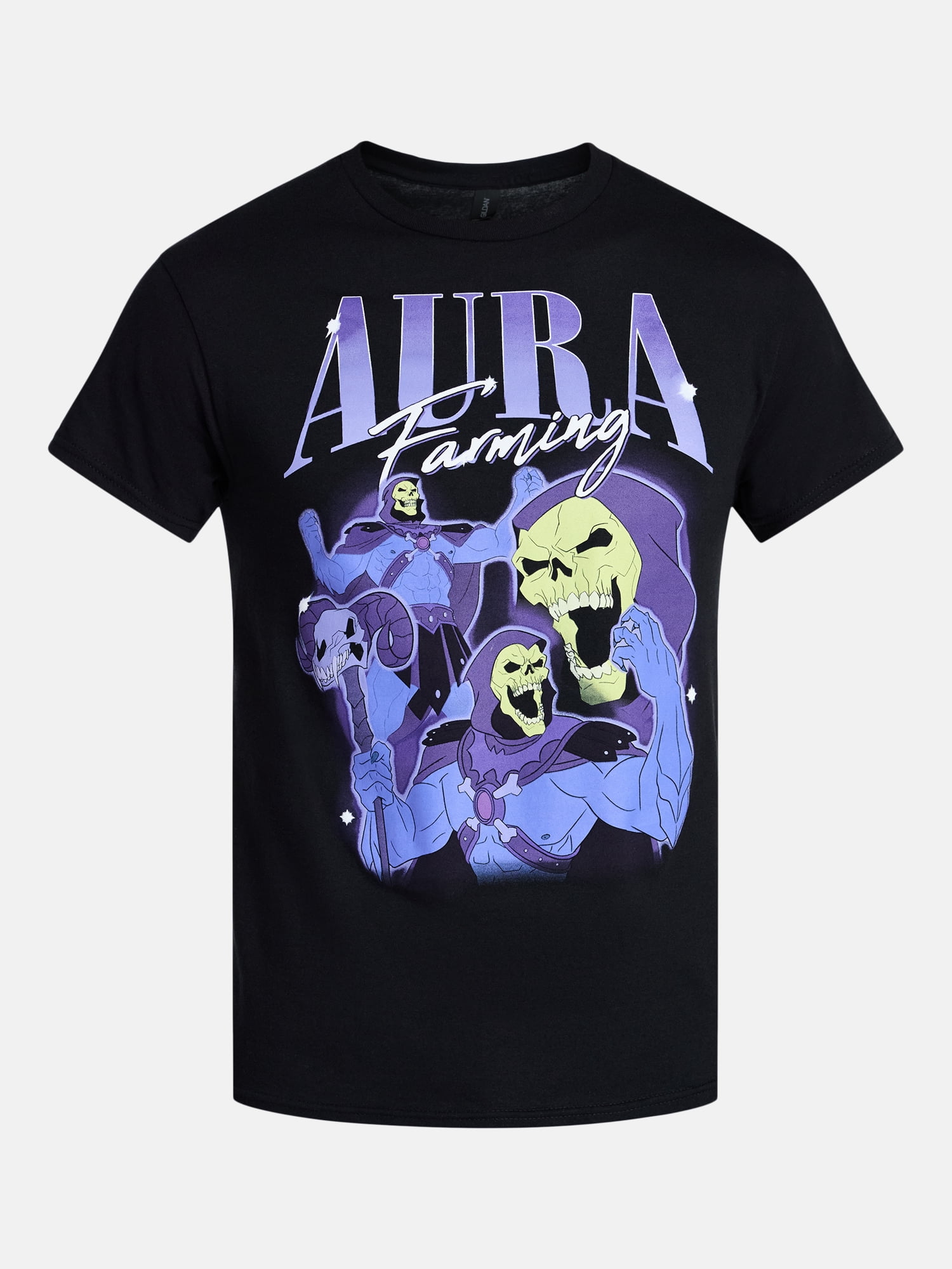 Masters of the Universe Men's and Big Men's Skeletor Aura Graphic Tee, Sizes S-3XL
