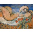 thumbnail image 2 of Hanniet, Marc 32x25 White Modern Wood Framed Museum Art Print Titled - Lempreinte dune seconde, 2 of 4