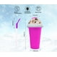 thumbnail image 2 of Slushy Cup (330ml, Silicona) Slushy Maker Cup, Quick Smoothies Magic Slushie Cup, Deliciosos batidos instantáneos y batidos, Vaso exprimible, Batido fresco en verano, para todos, 2 of 5
