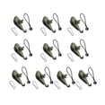 thumbnail image 2 of 10 Uds Clips para lona Clips para dosel abrazaderas para lona tienda sujetadores Clips para piscina Estilo D, 2 of 8
