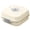 White, variant on mdesiwst Pill Box with Sealing Ring And 7 Compartments Organizer Moisture Protection Pill Management Pill Case for Travel