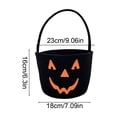 thumbnail image 2 of Halloween Candy Basket,Woven Design Candy Storage Basket With Handle for Party Gift Home, 2 of 3