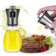 thumbnail image 1 of 200ml Clear Stainless Steel Oil Sprayer - Leakproof Cooking Vinegar Dispenser, 1 of 5