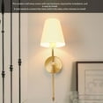 thumbnail image 3 of Ymiko Wall Sconces Sets Iron Art PVC Bedroom Vanity E26 E27 Bulb Base, 3 of 8