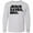 AC-Heather Grey, variant on Inktastic Jesus Saves Bro Christian Long Sleeve Youth T-Shirt