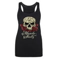 thumbnail image 4 of Rose Skull Women's Racerback Athletic Tank Top (Medium), 4 of 4