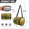thumbnail image 7 of ZIATUBLE Sunflower Hanging Paper Case Hummingbird Paper Towel Roll Organizer Reusable Paper Towel Storage Container Universal Carrying and Storage Case Soft Paper Dust Cover, 7 of 7