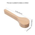 thumbnail image 4 of Juego de 2 Piezas de Cuchara para Tallar Madera en Blanco y Nogal Kit de Tallado Artesanal de Madera Sin Terminar para Whitteler Principiante, 4 of 5