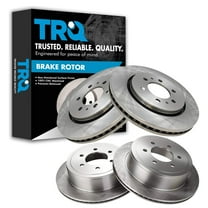 TRQ Front & Rear Brake Rotors Set Fits Select 2010-2011 Ford F-150