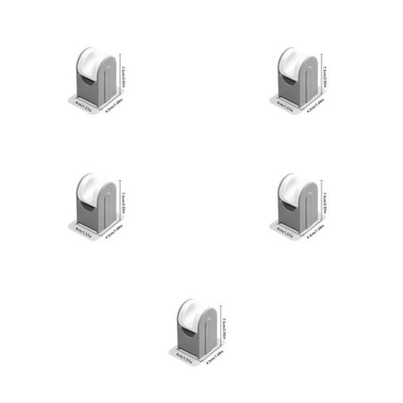 

5Pcs Adjustable Self Bracket Wall Mount Holder Fixing Stand