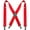 Red, variant on Mens Suspender with 4 Strong Metal Clips 5cm Wide Heavy Duty Suspender(2inch)