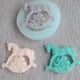 thumbnail image 2 of 5 uds molde con tema navideño molde de silicona para Fondant pastel Diy molde de jabón hecho a mano, 2 of 5