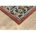 thumbnail image 2 of Oriental Weavers Alfresco Area Rug 28404 Traditional Red Vines Leaves 2' 6" x 8' Rectangle, 2 of 2