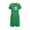Green1, variant on LIaqionyy St Patricks Day Nightgowns for Women Short Sleeve Night Shirts Sleepshirts Casual Comfy Nightdress S-5XL