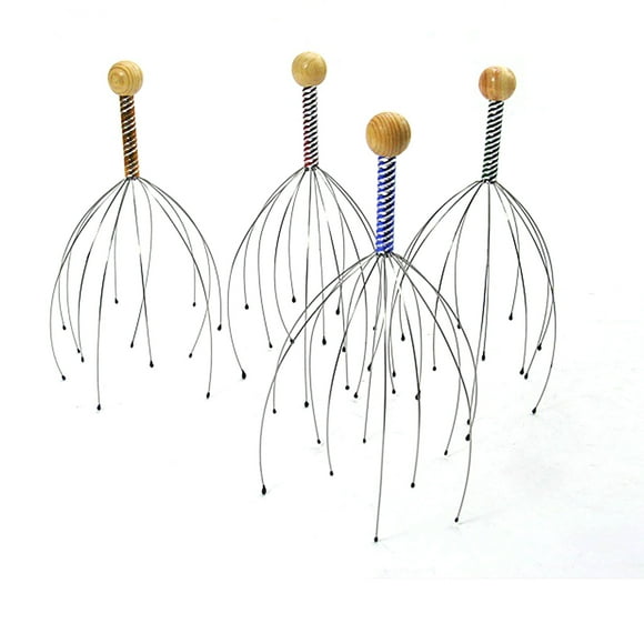 Head Massage Tingler Scalp Head Massager Scalp Scratcher Multifunctional Head Massage Tingler High Elasticity Promote Blood Circulation Scalp Scratcher