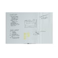 thumbnail image 4 of U Brands Floating Non-Magnetic Glass Dry-Erase Board, 72 X 48 Inches, White Frosted Surface, Frameless (2780U00-01), 4 of 5