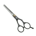 thumbnail image 1 of Ofertas Únicas 1 Pc Tijeras de Corte de Cabello Estilo Diente para Estilizar el Cabello Tono Plateado Negro, 1 of 1