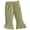 Green, variant on Kovlvoll Newborn Baby Clothes Girls Pants Bell Bottom Elastic Waisted Solid Color Casual Infant Girl Flare Pant