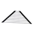 thumbnail image 4 of DOLITY Rolling Dish Drainer Corner Dish Rack Triangle Stainless Steel Over The, 4 of 7