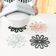 thumbnail image 2 of 10Pcs Table Mat Hollow Flower Shape Anti-scalding Non-slip Pot Bowl Dish Insulation Pad Place Mat Kitchen Accessories, 2 of 10