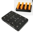 thumbnail image 1 of 16 Port USB2.0 Hub, U Flash Disk Support Testing Duplicator Copier Powered, USB Splitter for Card Reader Memory Card Hard Disk Data, 1 of 7