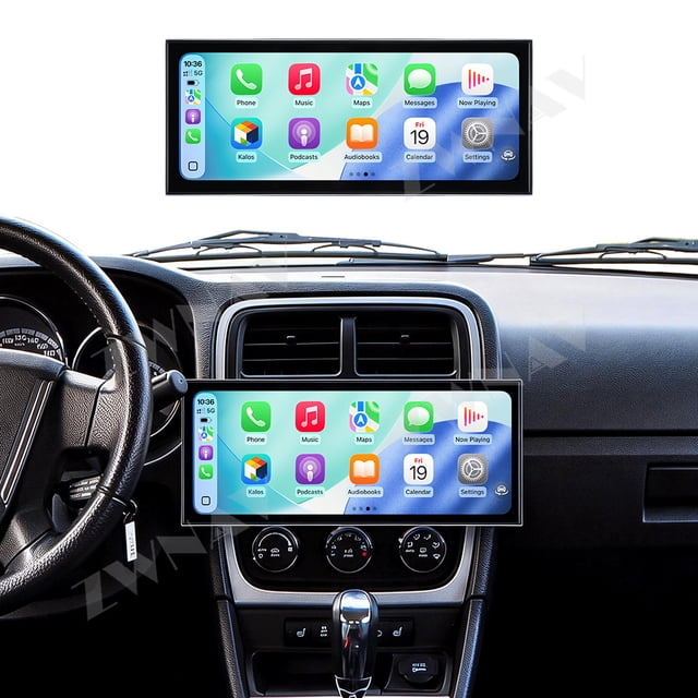 ZWNAV 15.8 inch Android 15 Car Radio For Dodge Caliber 2010-2012 HD Multimedia Video Player Navigation GPS DVD 4G DSP Stereo Bluetooth