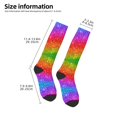 thumbnail image 5 of Balery Colorful Glitter Fun Novelty Socks Men'S Women'S Crew Socks Funny Crazy Novelty Socks Quirky And Cool Socks, 5 of 9