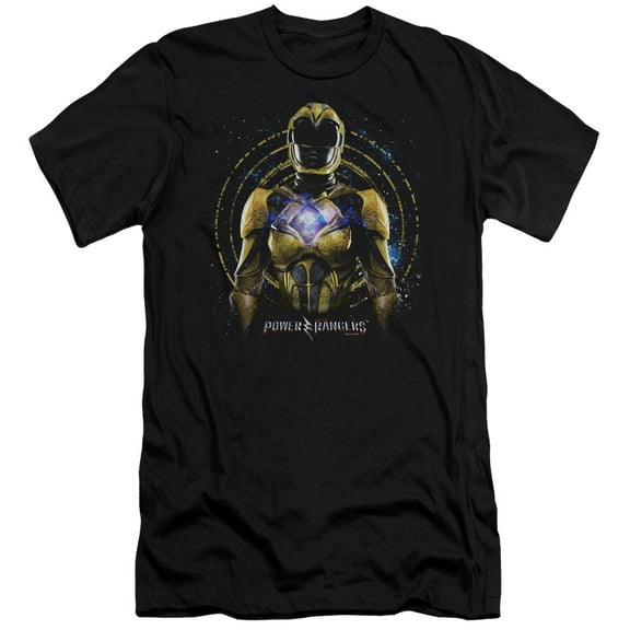 Power Rangers - Yellow Ranger - Premium Slim Fit Short Sleeve Shirt - X-Large