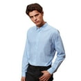 thumbnail image 2 of Premier Mens Maxton Checked Long-Sleeved Shirt, 2 of 4