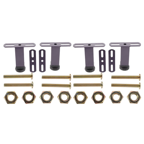 WRITWAA 1Set Adjustable Bed Frame Feet Replacement with High Load Bearing and Stable Structure