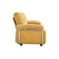 thumbnail image 5 of Leumius 89" Chenille Sofa Couch with Extra Deep Seats,Comfy 3 Seater Sofa Upholstered Couch for Living Room,Yellow, 5 of 8