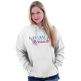 thumbnail image 5 of I Believe in Mermaids Cute Adorable Hoodie Sweatshirt Women Brisco Brands L, 5 of 6