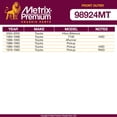 thumbnail image 2 of Metrix Premium Chassis Parts - 2 PC Front Outer Tie Rod End Kit Fits 04-05 Toyota Hilux, 93-98 T100 4WD, 86-95 4Runner, 86-95 Pickup, 80-83 Pickup 4WD, 79-85 Pickup RWD, ES2376, 2 of 7