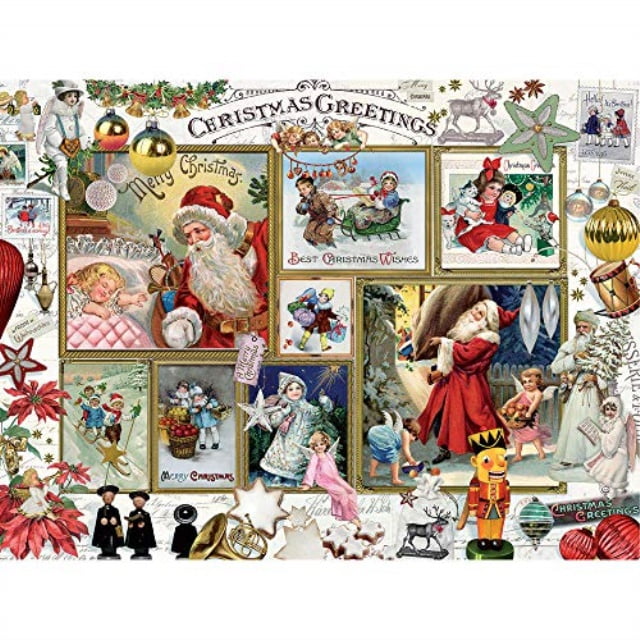 bits and pieces christmas greetings 300 piece jigsaw puzzles for