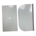 thumbnail image 1 of Placa de refuerzo para montaje de , instalación de abrazadera C, protege tu escritorio, placa de brazo para para escritorios de madera, Negro, 1 of 7