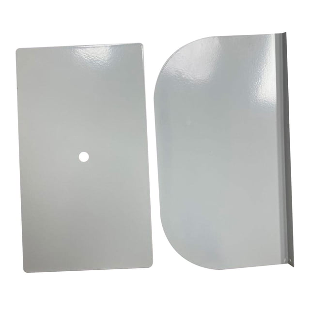 Placa de refuerzo para montaje de , instalación de abrazadera C, protege tu escritorio, placa de brazo para para escritorios de madera, Negro